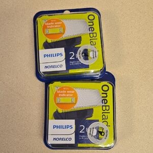 Philips Norelco OneBlade Replacement Blades QP 220/80 Bundle Of 2 Packs